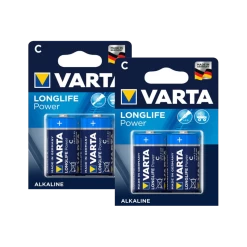 4x Type C Batterijen - Varta