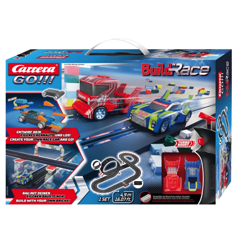 Build N Race - Complete Set - Lengte 4.9 Meter - 62530 | Carrera GO Racebaan