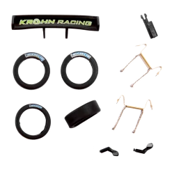 Carrera GO / Digital 143 - Ferrari 458 Italia GT2 Onderdelen Set - 88341