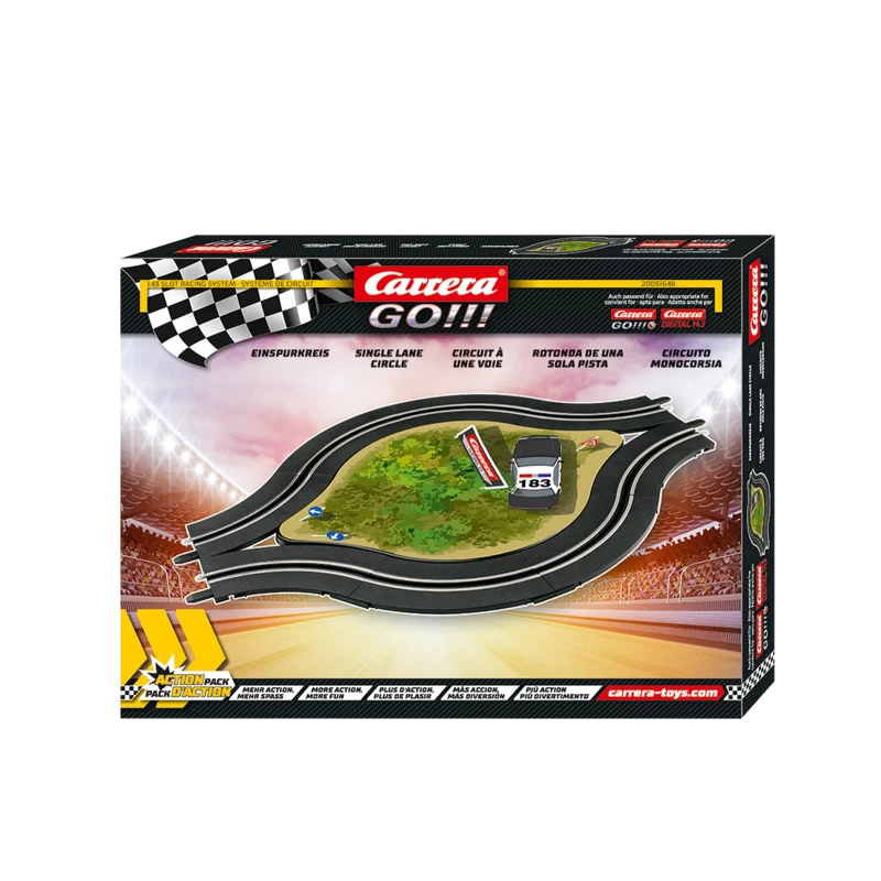 Carrera GO!!! En Digital 143 Rotonde Enkele Rijstrook - 61648