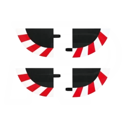 Eindstukken Slipstrook Buitenrand Bocht 1/30º - 20598 - Carrera