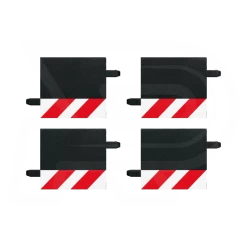 Slipstrook Buitenrand 1/3 Rechte Baandelen 4 Stuks - 20588 - Carrera