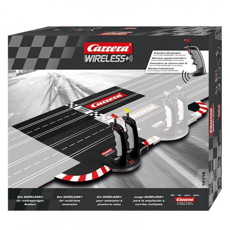 Carrera Wireless+ Set Meersporen Baan - 2 Controllers - Evolution - 10118