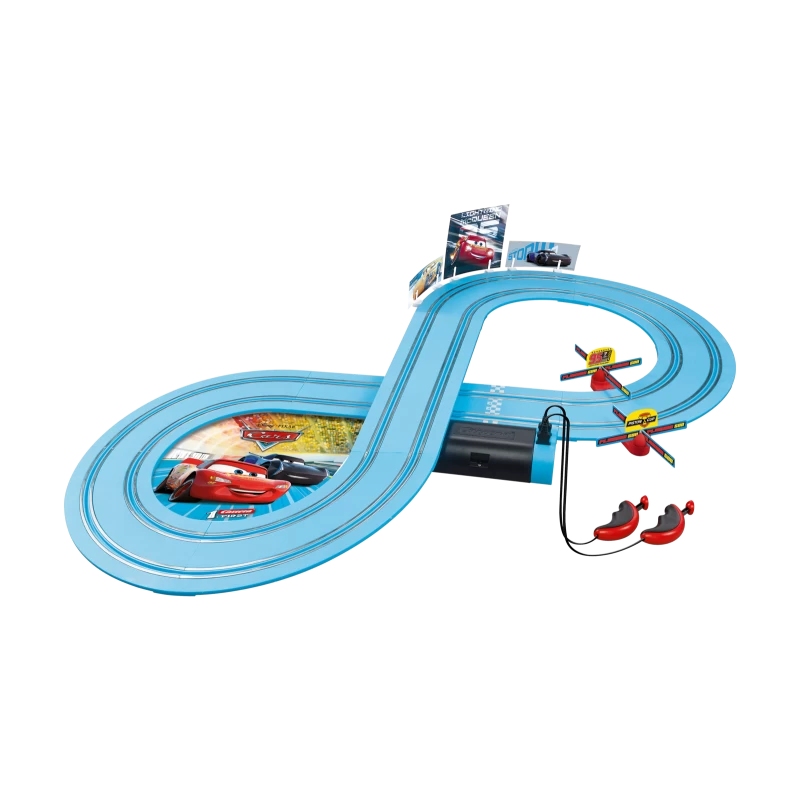 Cars Power Duell Racebaanset (2,4 Meter) - Carrera First - 63038 - Afbeelding 2