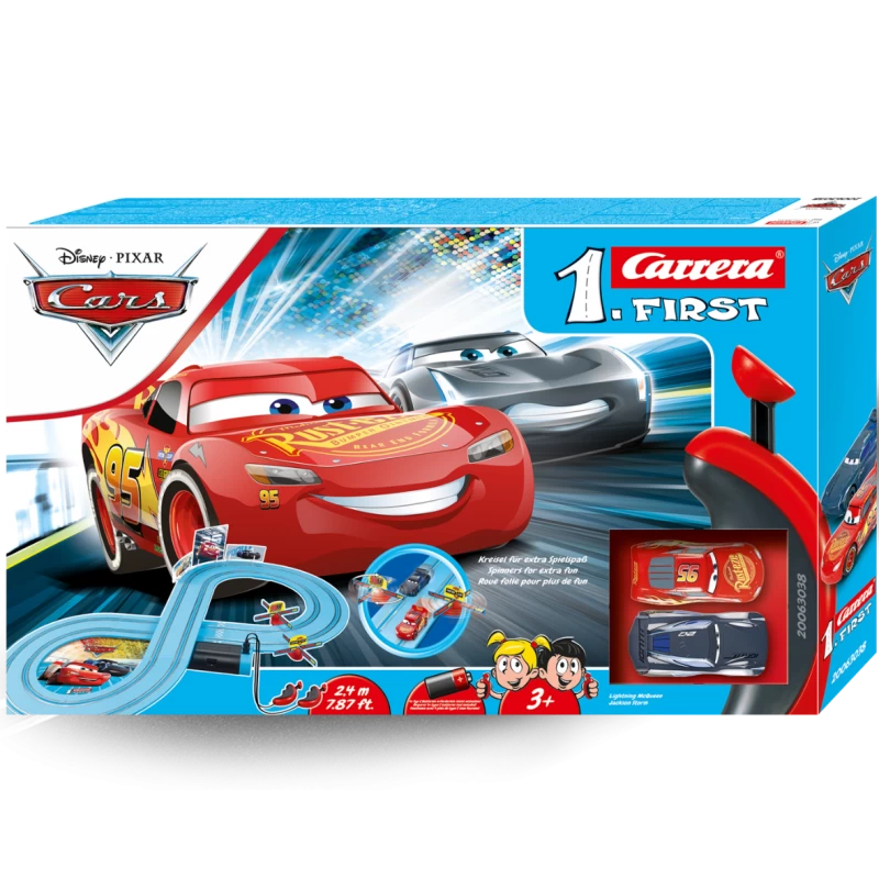 Cars Power Duell Racebaanset (2,4 Meter) - Carrera First - 63038