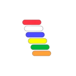 Gekleurde Stickers Voor Op De (Truspeed) Controller