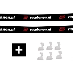 Racebanen.nl Carrera GO En Digital 143 Vangrails (inclusief Bevestigingsclips)