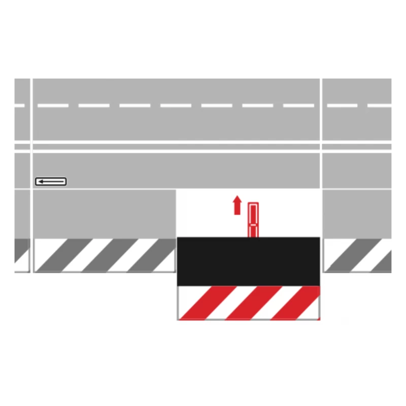 Halve Slipstrook Voor Een Rechte Baandeel - 30359 - Afbeelding 2